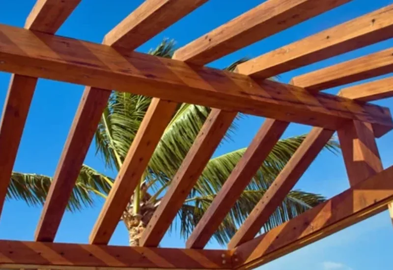 Roof framing structural design — timber rafters and roof trusses engineered for Central Coast wind loads