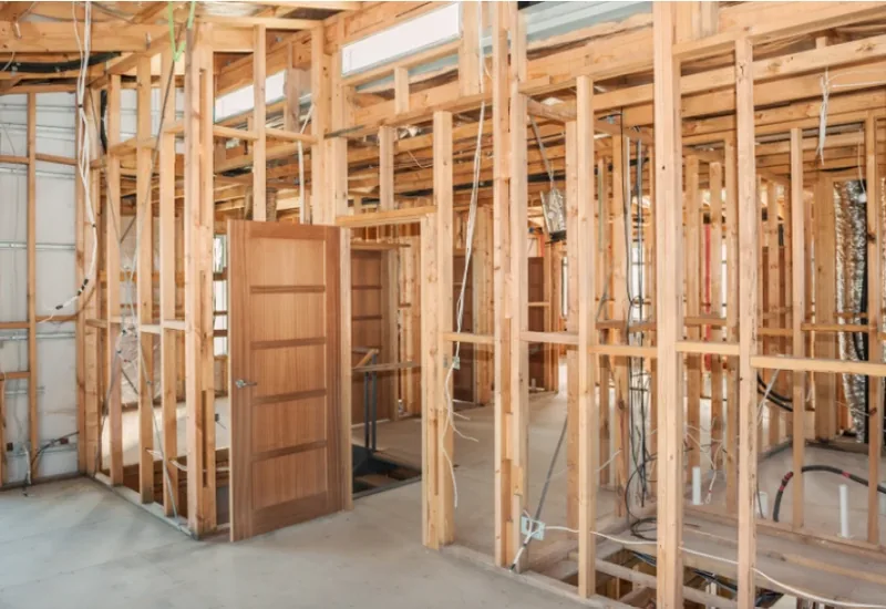 Wall framing structural design — load bearing timber wall studs framed to Australian building codes
